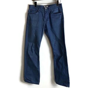 UNBRANDED BRAND Mens Blue UB308 Selvedge Jeans Size 30X31 Button Fly Straight